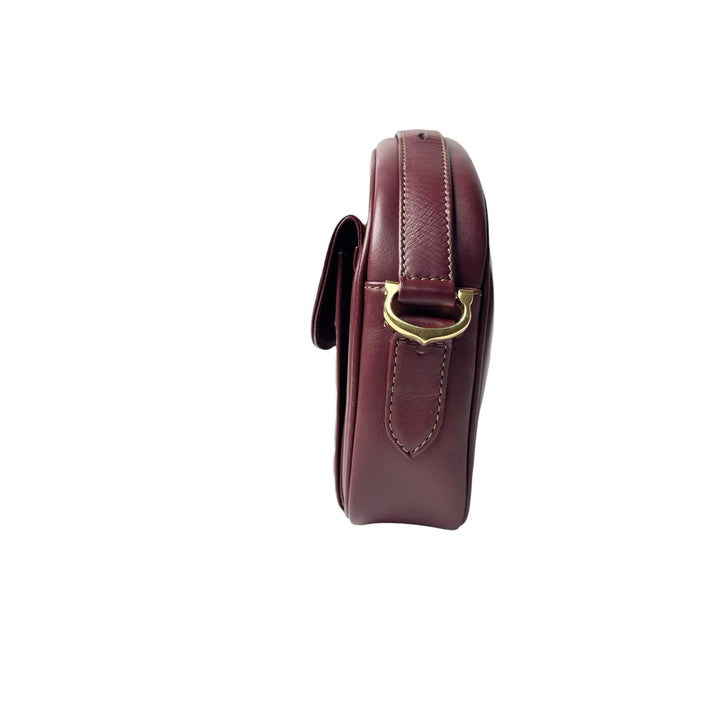 美品 カルティエ Cartier マストライン ショルダーバッグ 斜めがけ クロスボディ レディース