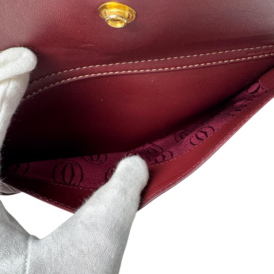 美品 カルティエ Cartier マストライン ショルダーバッグ 斜めがけ クロスボディ レディース