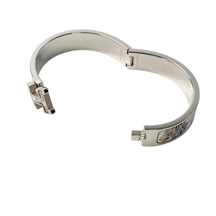 美品 エルメス HERMES レディース クリックH Clic H ランタン バルーン ラウンデル バングル ブレスレット