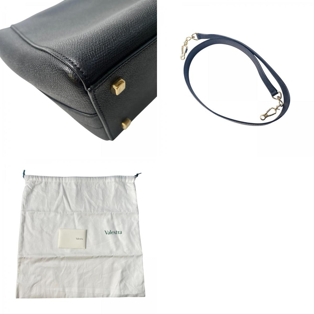 美品 ヴァレクストラ Valextra レディース ブレラ 2wayショルダーバッグ ハンドバッグ
