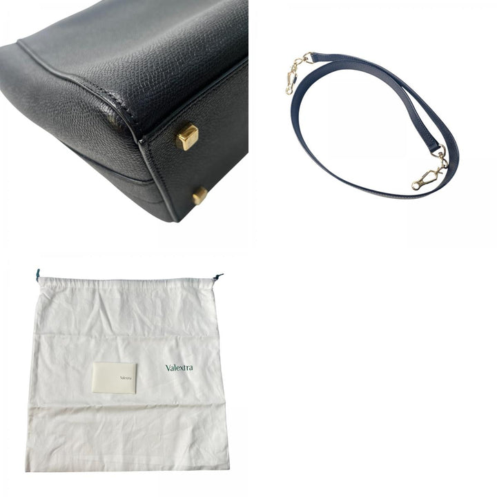 美品 ヴァレクストラ Valextra レディース ブレラ 2wayショルダーバッグ ハンドバッグ