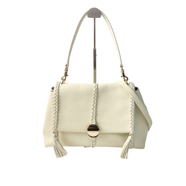 美品 クロエ Chloe レディース ペネロペ 2way ハンドバッグ ショルダーバッグ 斜めがけ クロスボディ