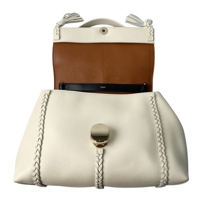 美品 クロエ Chloe レディース ペネロペ 2way ハンドバッグ ショルダーバッグ 斜めがけ クロスボディ