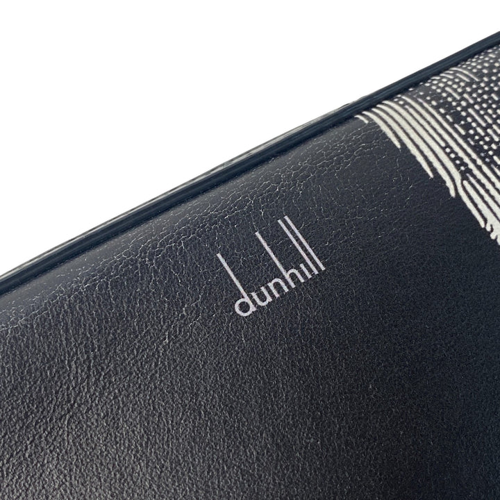美品 ダンヒル dunhill メンズ モノトーン ウエストエンドバッグ フォトグラフィックアート ショルダーバッグ カメラバッグ 斜めがけ クロスボディ