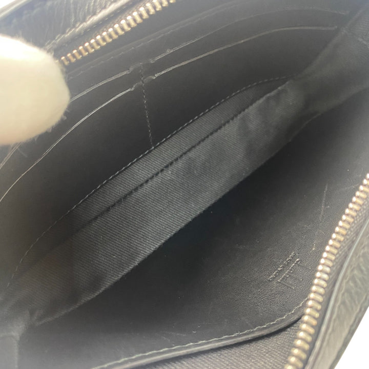 美品 ダンヒル dunhill メンズ モノトーン ウエストエンドバッグ フォトグラフィックアート ショルダーバッグ カメラバッグ 斜めがけ クロスボディ