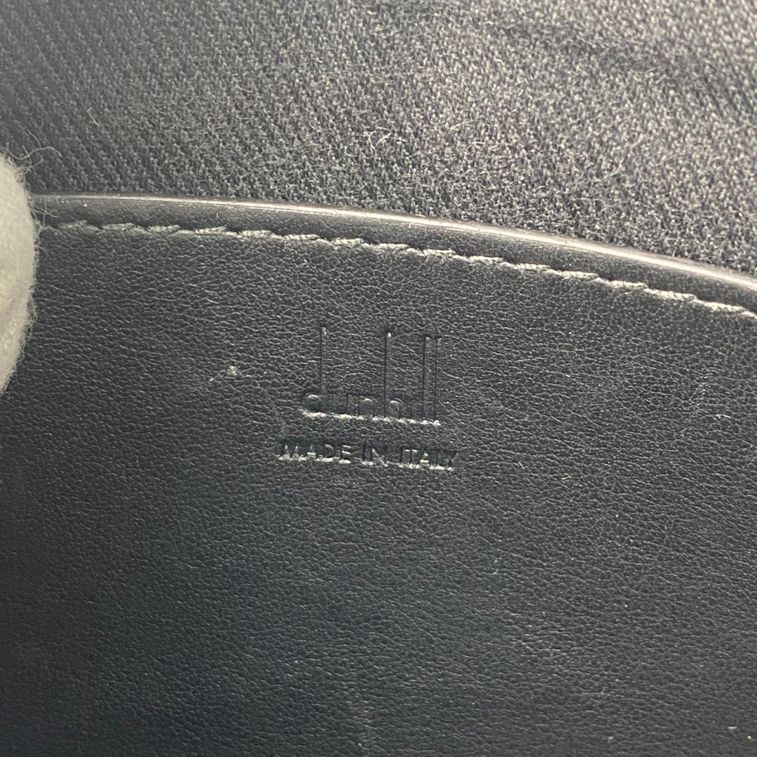 美品 ダンヒル dunhill メンズ モノトーン ウエストエンドバッグ フォトグラフィックアート ショルダーバッグ カメラバッグ 斜めがけ クロスボディ