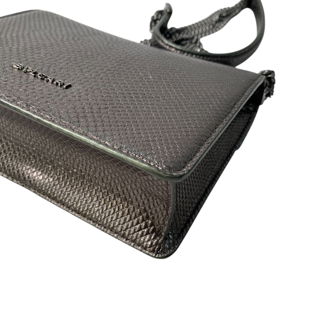 美品 ブルガリ BVLGARI レディース モルテンカルングチェーン ショルダーバッグ セルペンティ