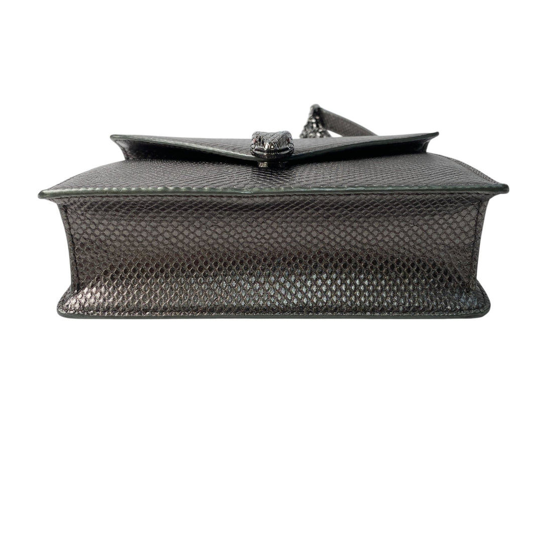 美品 ブルガリ BVLGARI レディース モルテンカルングチェーン ショルダーバッグ セルペンティ