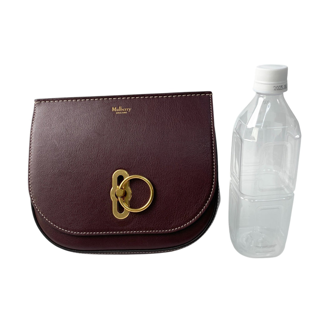 美品 マルベリー Mulberry レディース スモール アンバリー サッチェル ショルダーバッグ 斜めがけ クロスボディ
