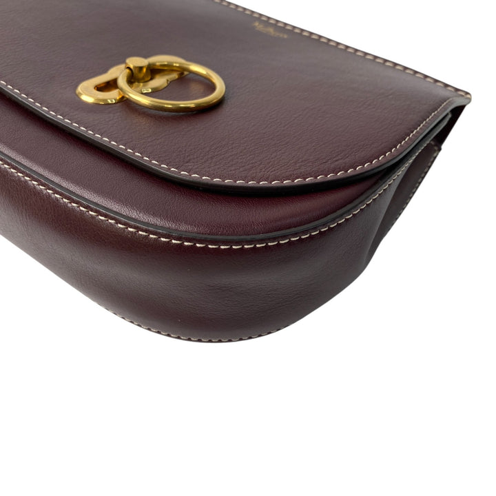 美品 マルベリー Mulberry レディース スモール アンバリー サッチェル ショルダーバッグ 斜めがけ クロスボディ