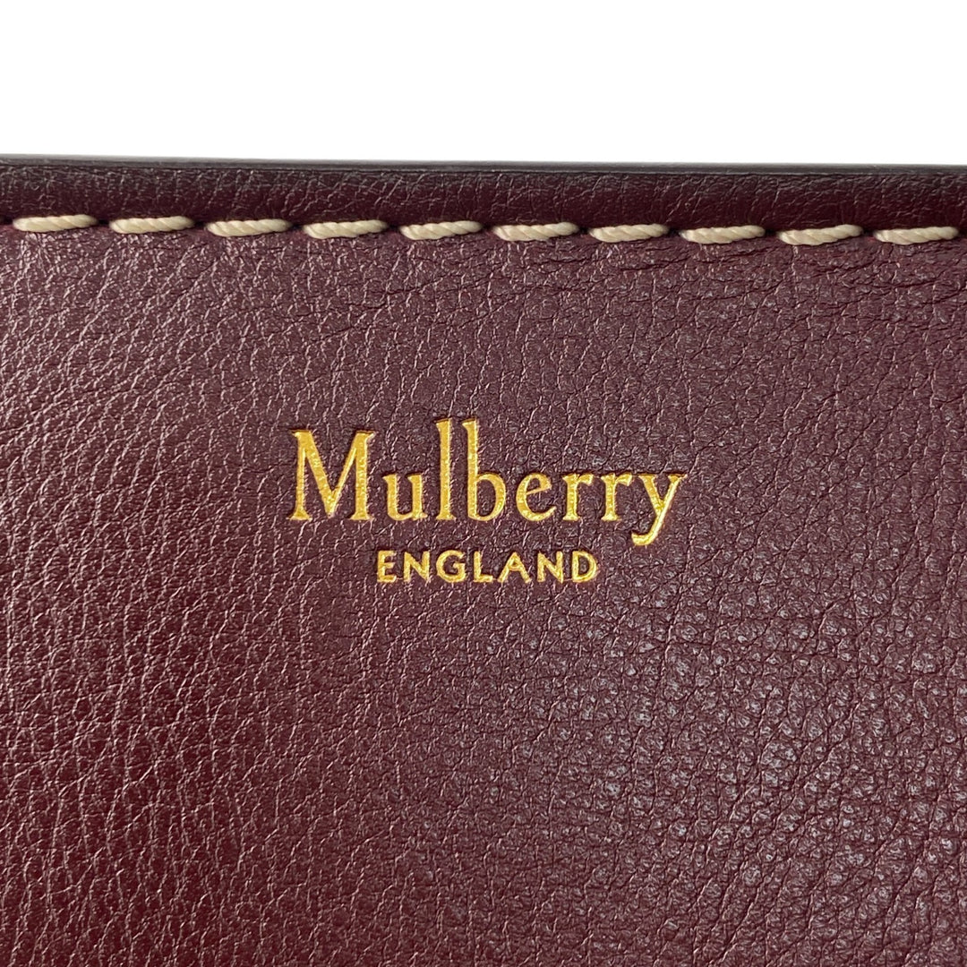 美品 マルベリー Mulberry レディース スモール アンバリー サッチェル ショルダーバッグ 斜めがけ クロスボディ
