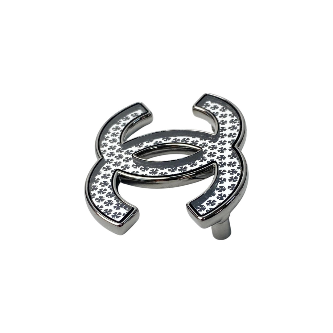 未使用 シャネル CHANEL レディース ココマーク クローバー ブローチ A24S