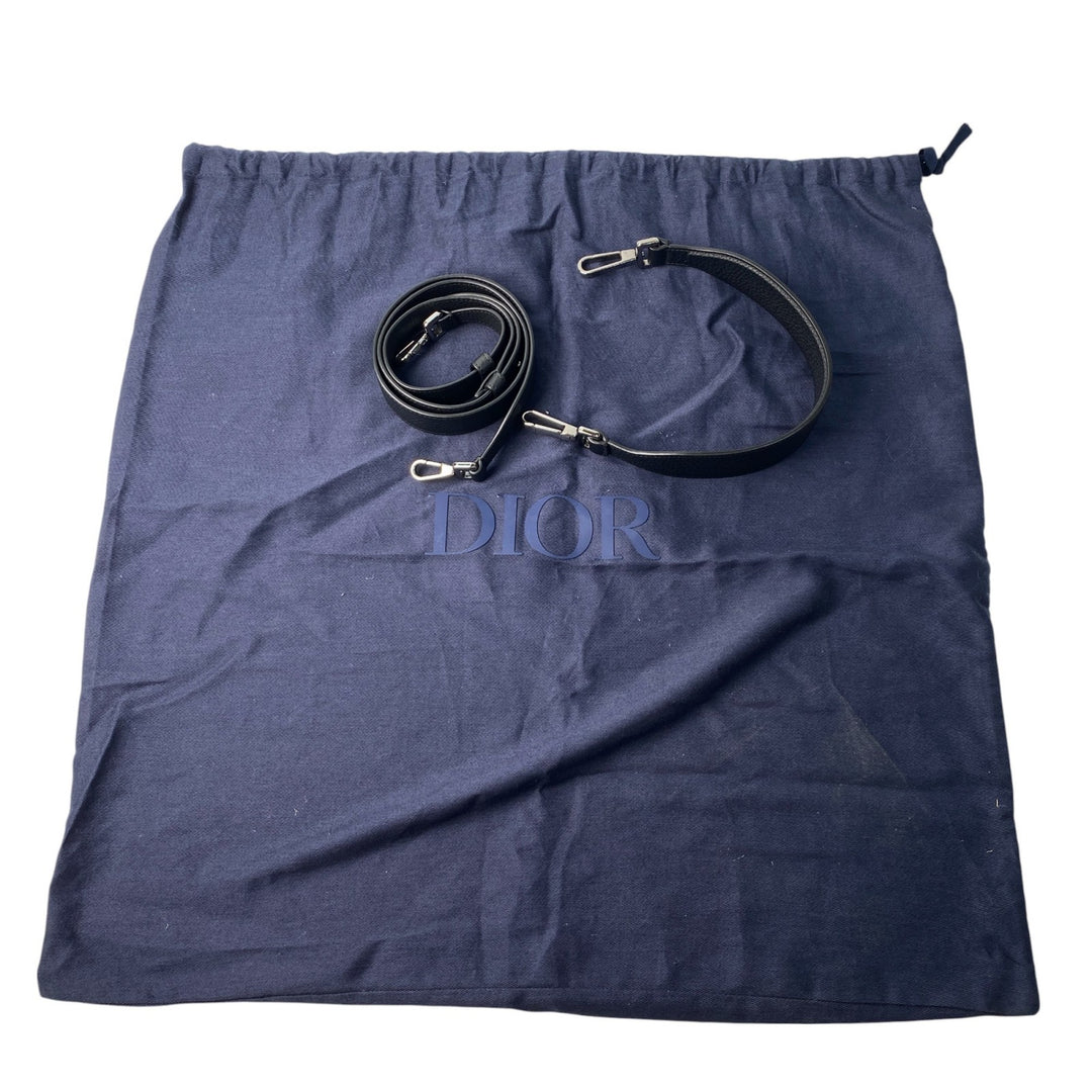 美品 ディオール Dior サドル ソフトバッグ ショルダーバッグ 2way ハンドバッグ 斜めがけ クロスボディ