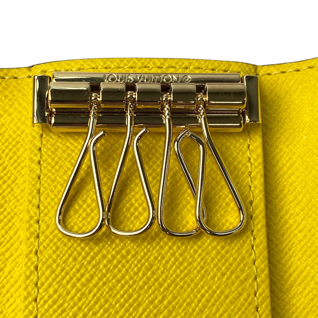 未使用 ルイ ヴィトン LOUIS VUITTON レディース モノグラム ジョーヌ ミュルティクレ 4連 キーケース RFID