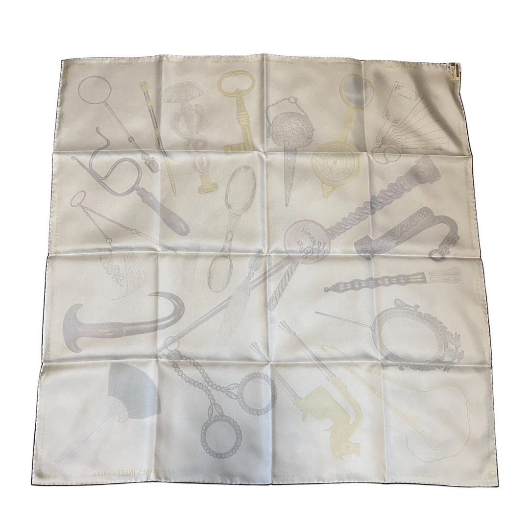 新品 タグ付き エルメス HERMES カレ90 切っても切れない仲間 レディース