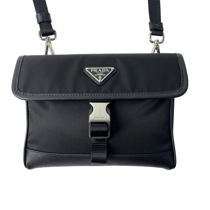 未使用 プラダ PRADA レディース 2ZH108 ショルダーバッグ フォンケース ナイロン 斜めがけ クロスボディ