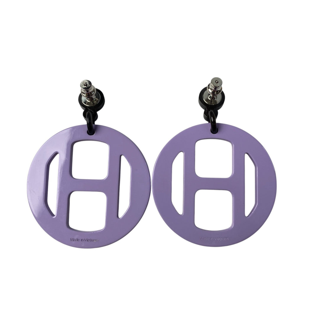 未使用 エルメス HERMES レディース Hエキップ セリエ ノーティック ピアス