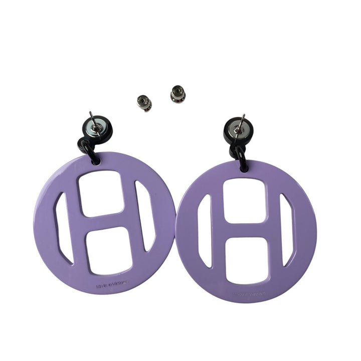 未使用 エルメス HERMES レディース Hエキップ セリエ ノーティック ピアス