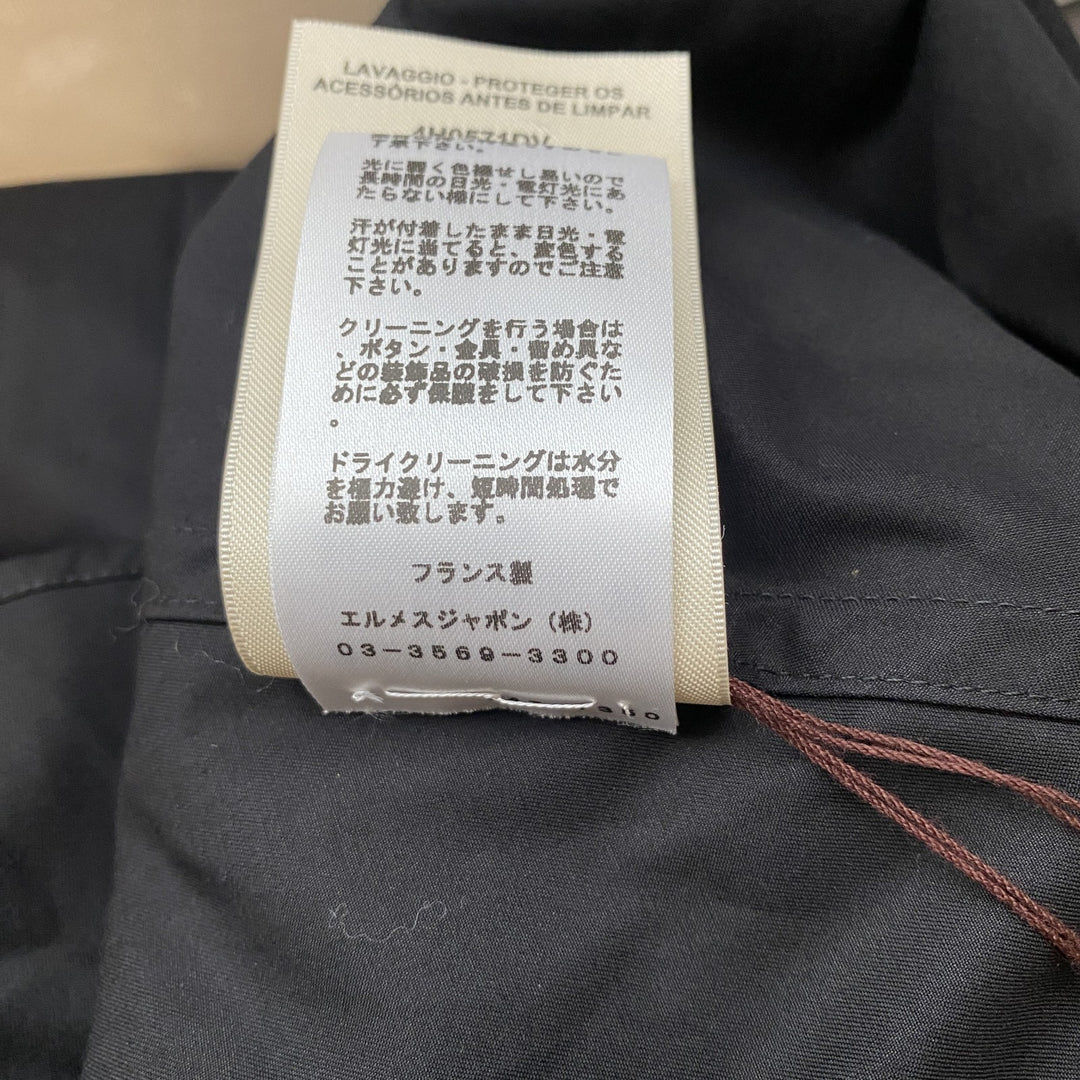 未使用 エルメス HERMES レディース ジップアップ ドレスワンピース ♯40