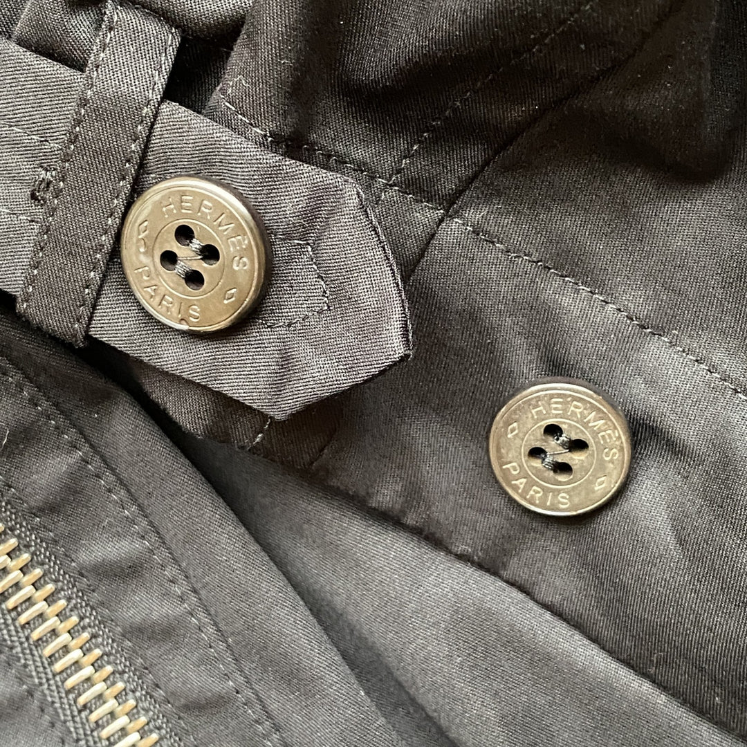 未使用 エルメス HERMES レディース ジップアップ ドレスワンピース ♯40