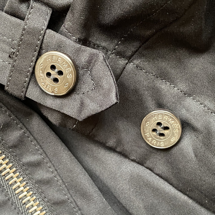 未使用 エルメス HERMES レディース ジップアップ ドレスワンピース ♯40