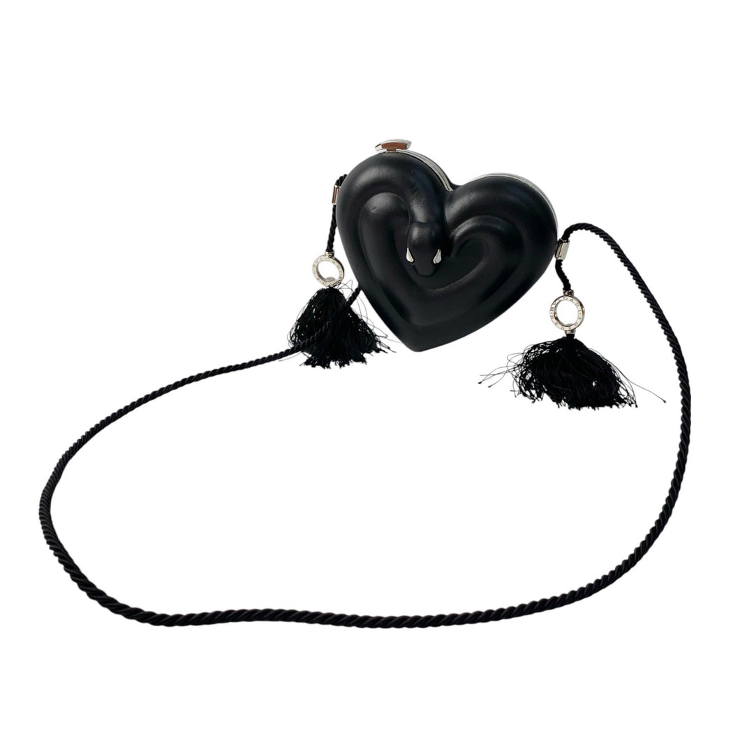 定価35万 美品 ブルガリ BVLGARI レディース アンブッシュ セルペンティ ミノディエール ショルダーバッグ 斜めがけ クロスボディ