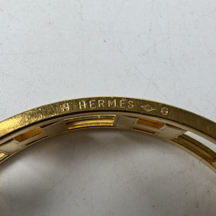 エルメス HERMES ロンドアッシュバングル リバーシブル レディース