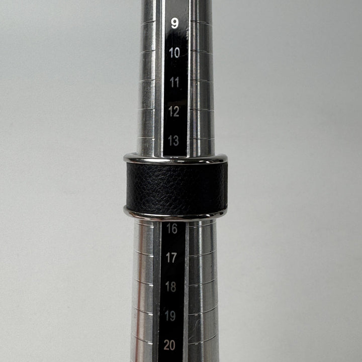 エルメス HERMES オランプ リング GM #M ノワール ブラック 約15号（日本サイズ）レディース