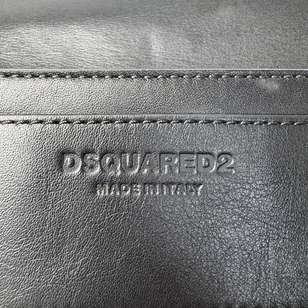 ディースクエアード DSQUARED2 D2ロゴ 2way ショルダーバッグ 斜めがけ クロスボディ レディース