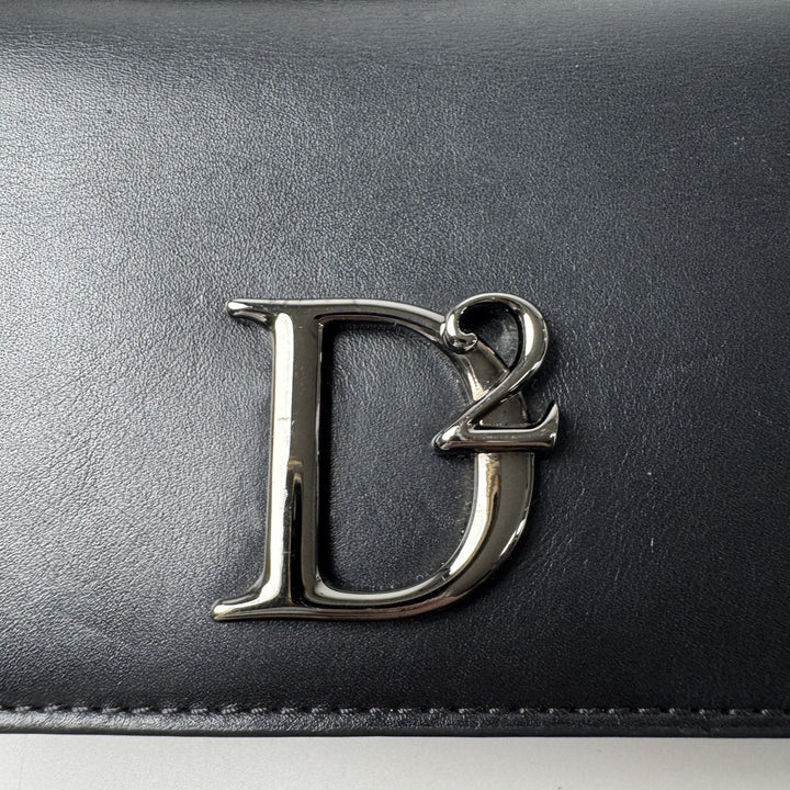 ディースクエアード DSQUARED2 D2ロゴ 2way ショルダーバッグ 斜めがけ クロスボディ レディース