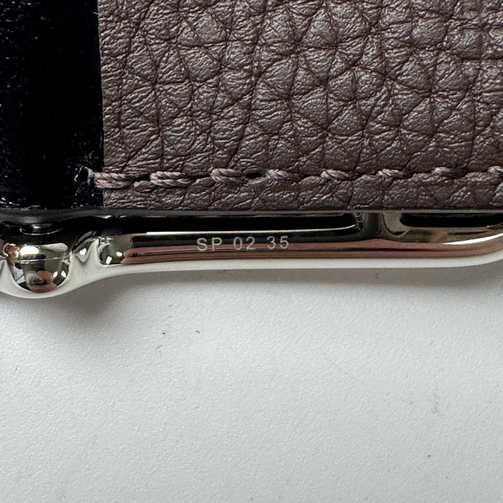 美品 エルメス HERMES ケープコッド リバーシブル ベルト 85 K刻印 メンズ