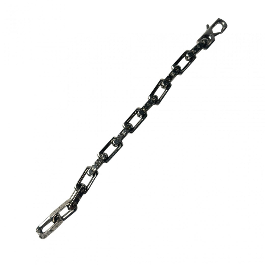 ルイヴィトン LOUIS VUITTON モノグラム コリエ チェーン ブレスレットM64223 US1200 #M レディース