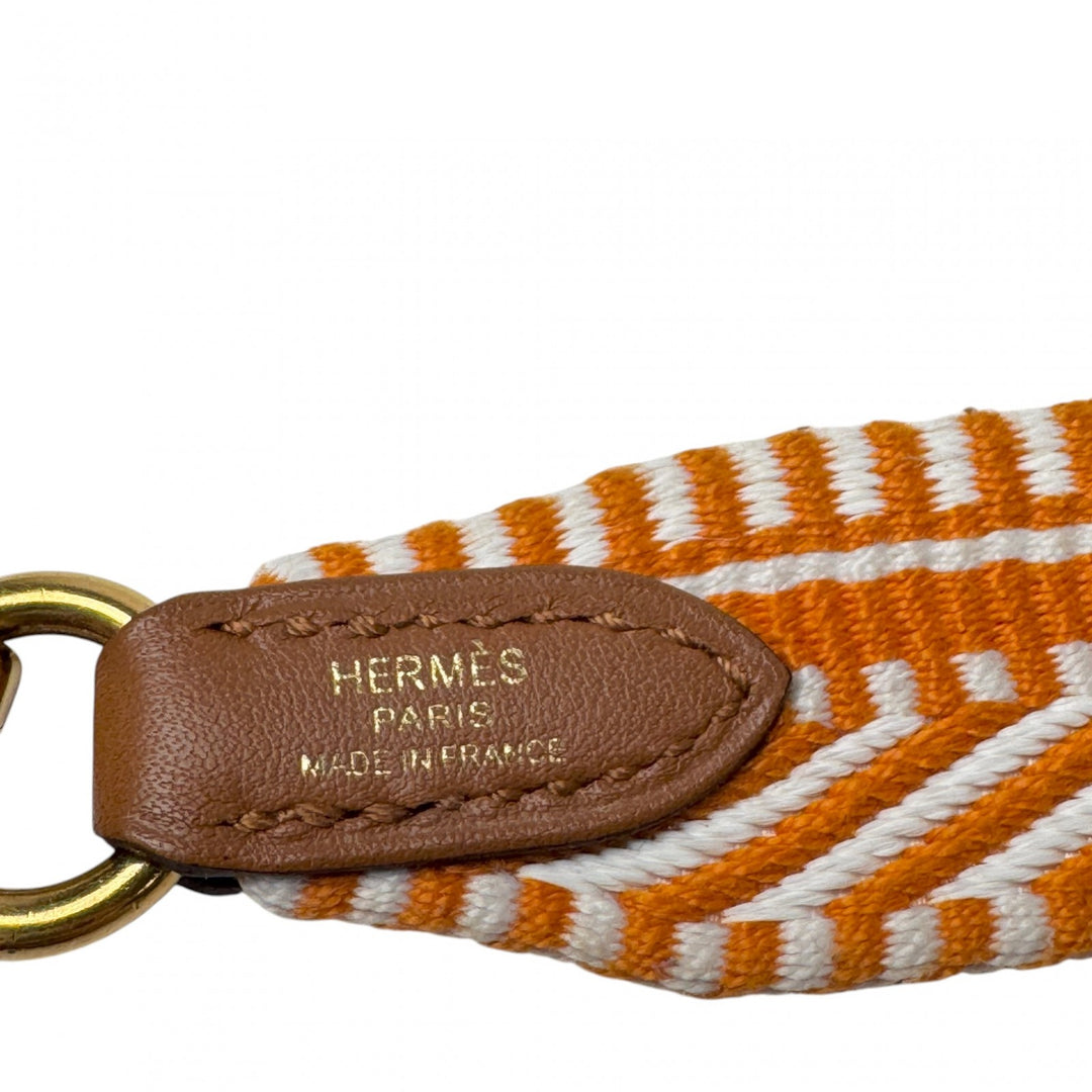 エルメス HERMES バンドリエール サングル カヴァル ストラップ C刻印 レディース