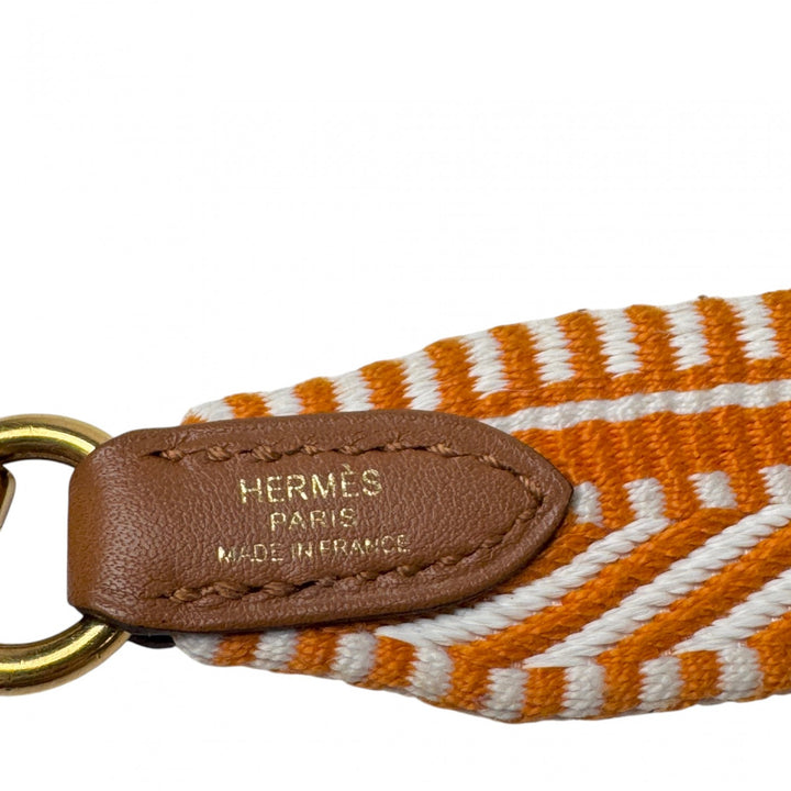 エルメス HERMES バンドリエール サングル カヴァル ストラップ C刻印 レディース