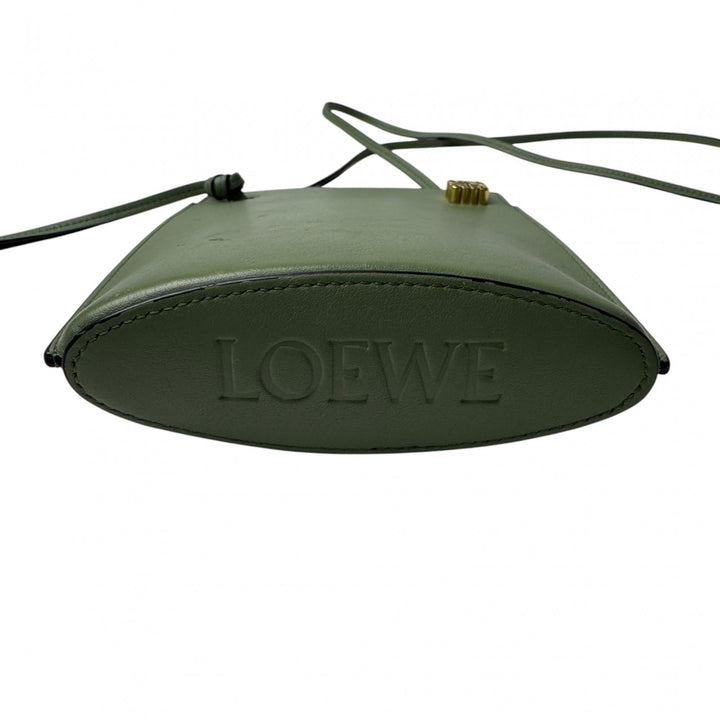 ロエベ LOEWE ダイス ポケット ショルダーバッグ アナグラム 斜めがけ クロスボディ レディース
