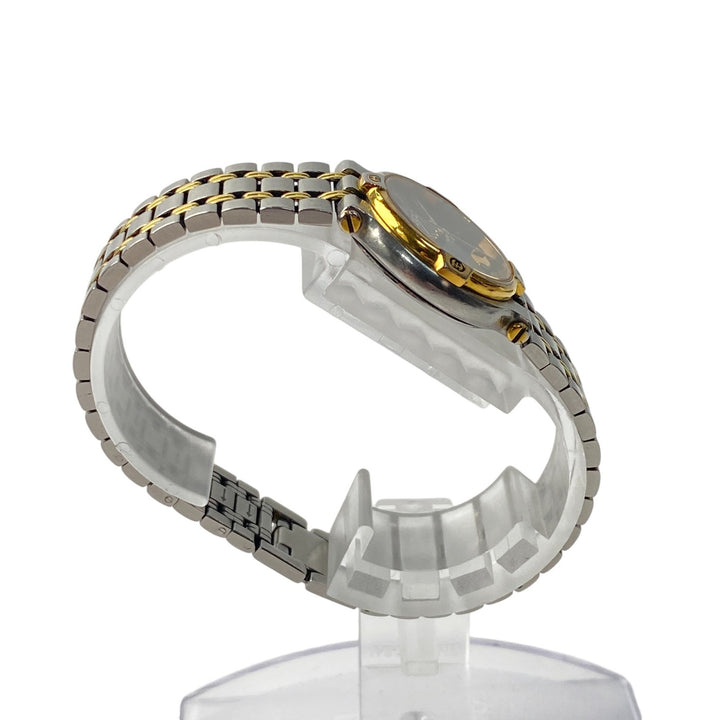 グッチ GUCCI レディース 9000L 腕時計 クォーツ コンビ シルバー ゴールド