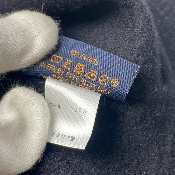 ルイ ヴィトン LOUIS VUITTON レディース バケットハット モノグラム ウール AL1220 ブラック