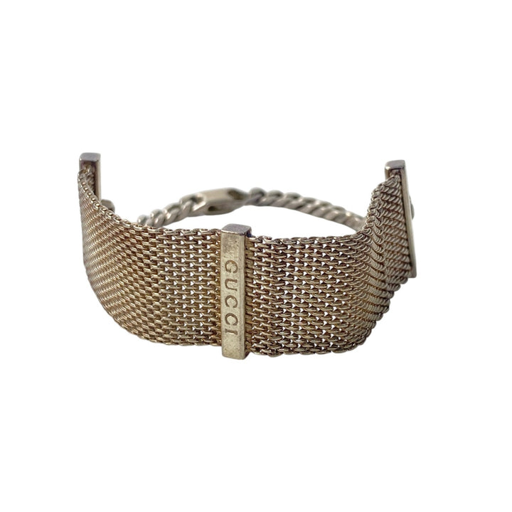 グッチ GUCCI レディース メッシュ ブレスレット シルバー 925