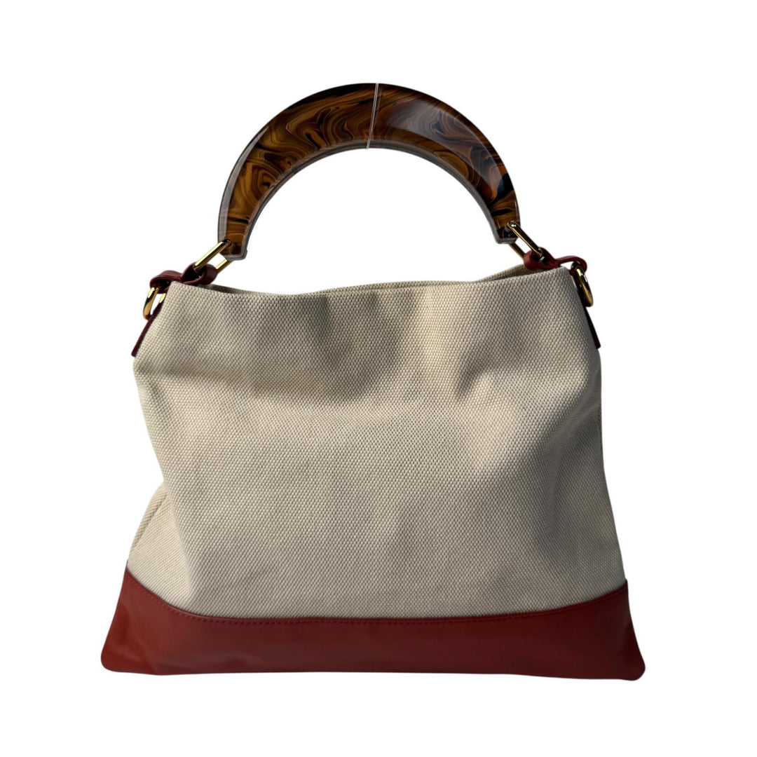 マルニ MARNI ヴェニス ハンドバッグ キャンバス 2way ショルダーバッグ ハンドバッグ 斜めがけ クロスボディ レディース