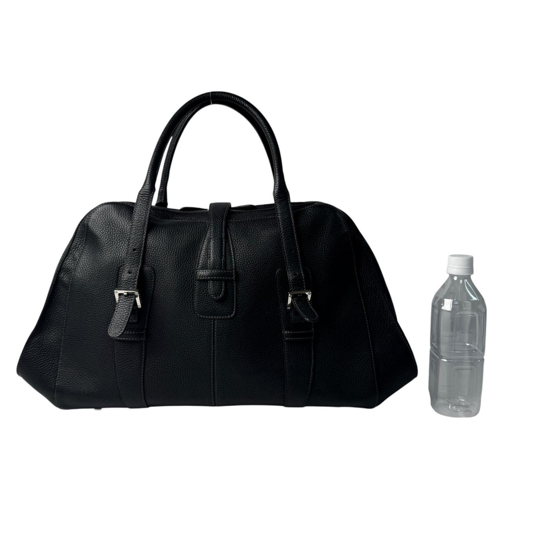 美品 ロエベ LOEWE センダ ラージ ハンドバッグ レザー ブラック レディース