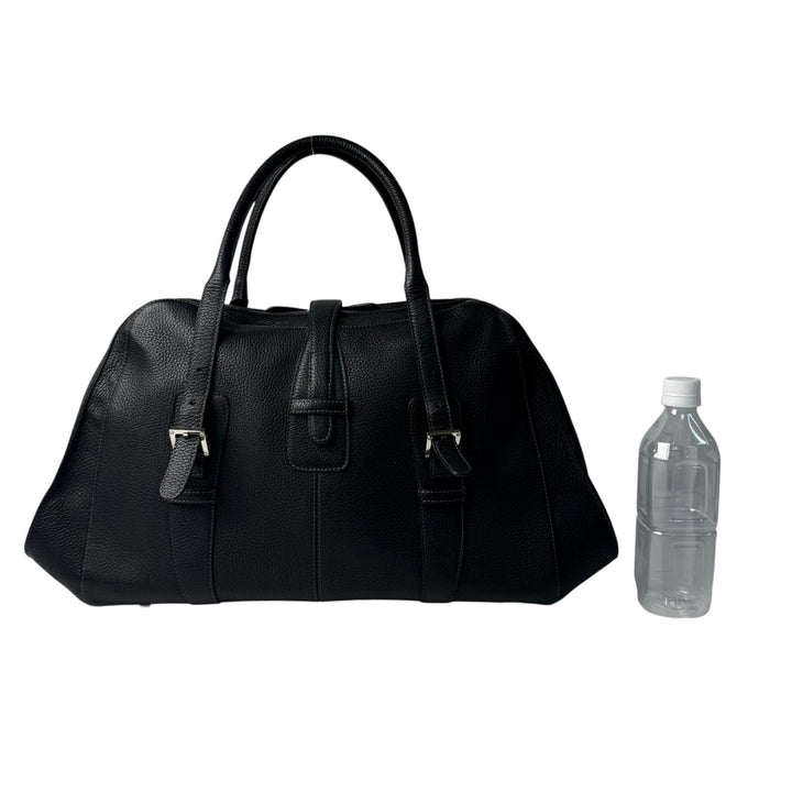 美品 ロエベ LOEWE センダ ラージ ハンドバッグ レザー ブラック レディース