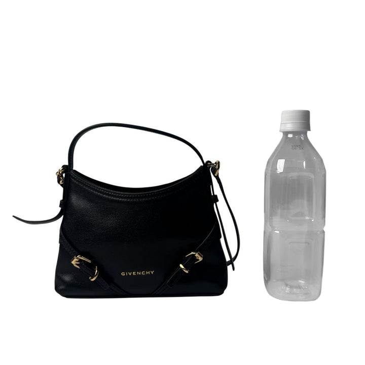 美品 ジバンシィ Givenchy ナノ ヴォワイユー 2way ハンドバッグ ショルダーバッグ 黒 AL C 0265 斜めがけ クロスボディ レディース