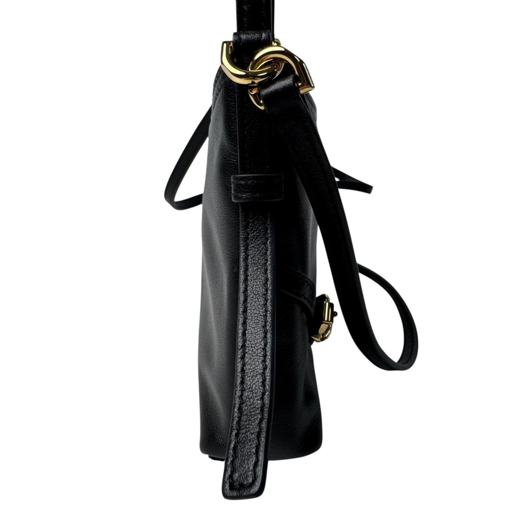 美品 ジバンシィ Givenchy ナノ ヴォワイユー 2way ハンドバッグ ショルダーバッグ 黒 AL C 0265 斜めがけ クロスボディ レディース
