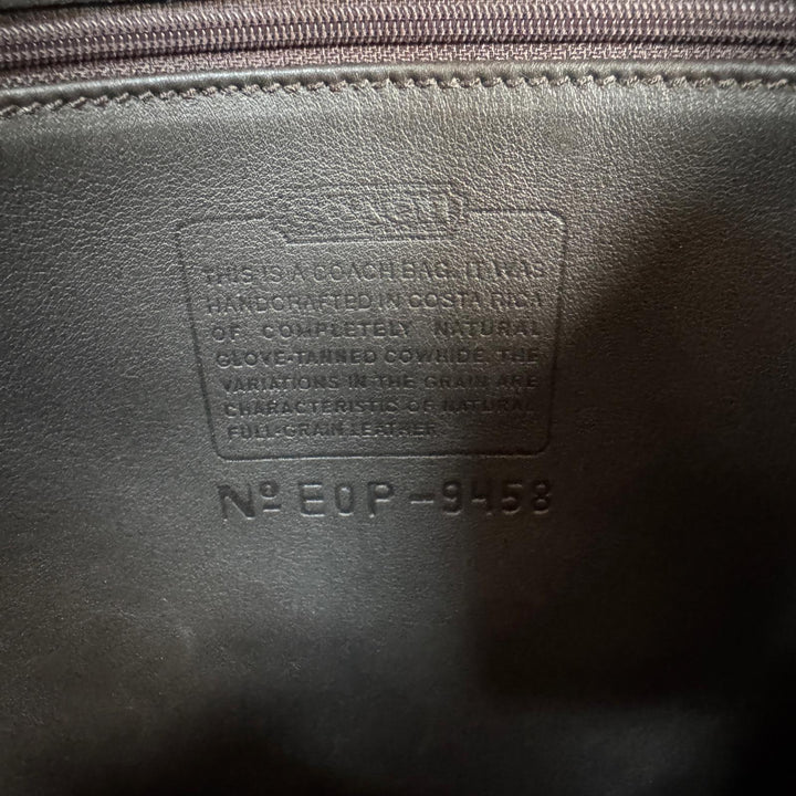 オールドコーチ COACH ショルダーバッグ 9458 本革 ダークブラウン 斜めがけ クロスボディ レディース
