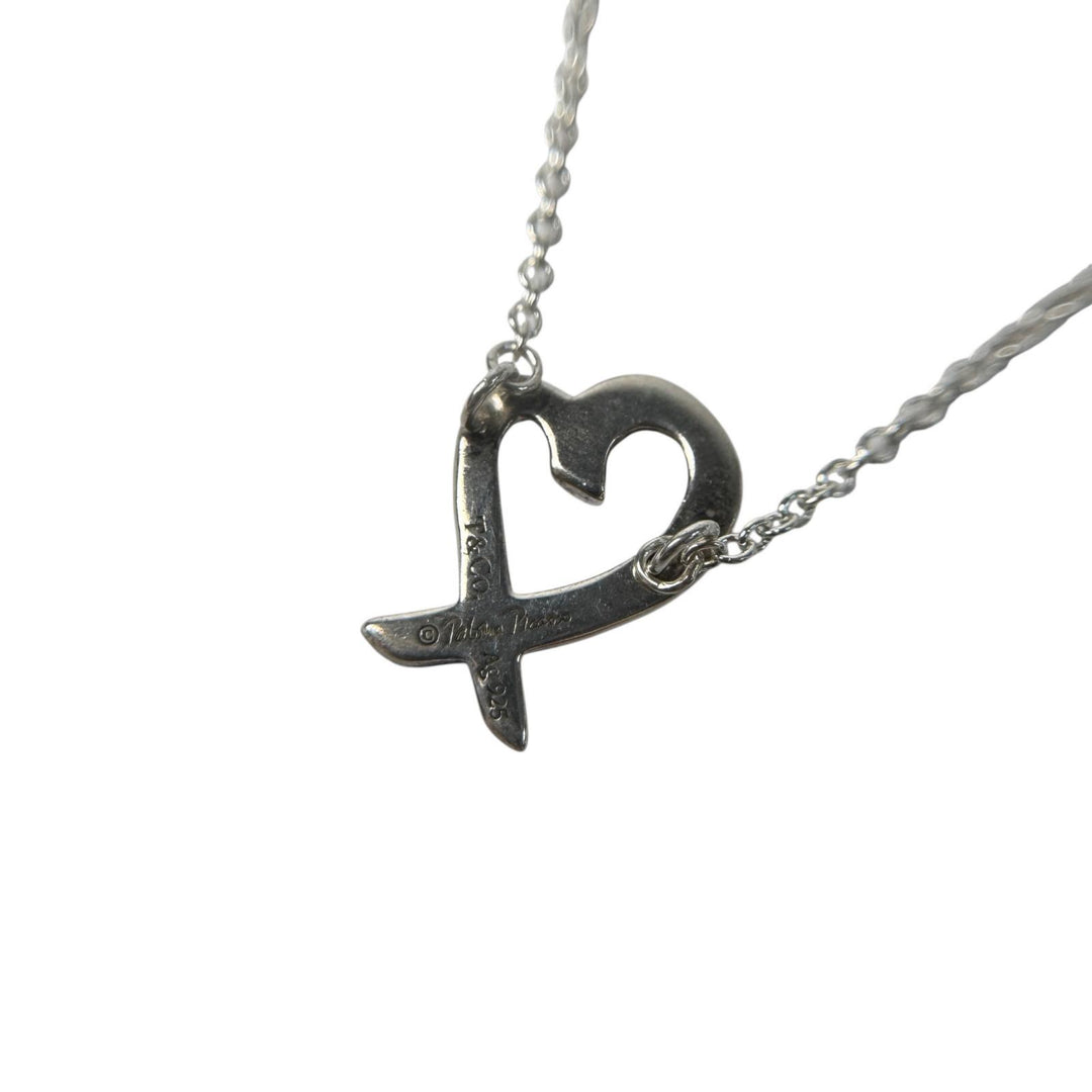 ティファニー Tiffany ラビングハート ネックレス シルバー925 レディース