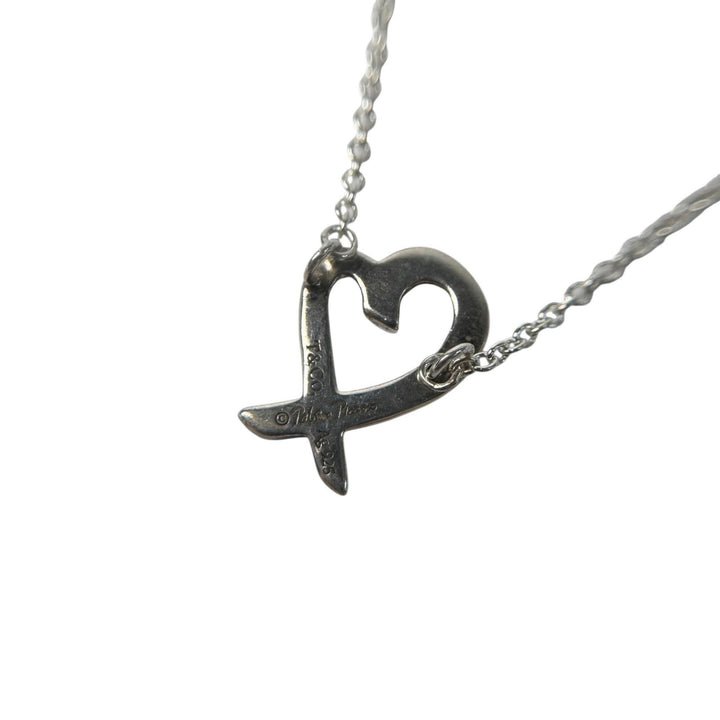 ティファニー Tiffany ラビングハート ネックレス シルバー925 レディース