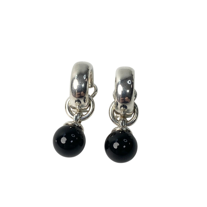 ティファニー Tiffany レディース オニキス ボール イヤリング 925 シルバー