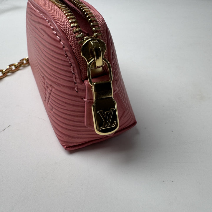 未使用 ルイヴィトン LOUIS VUITTON エピ コスメティック リップスティックポーチ M25686 レディース