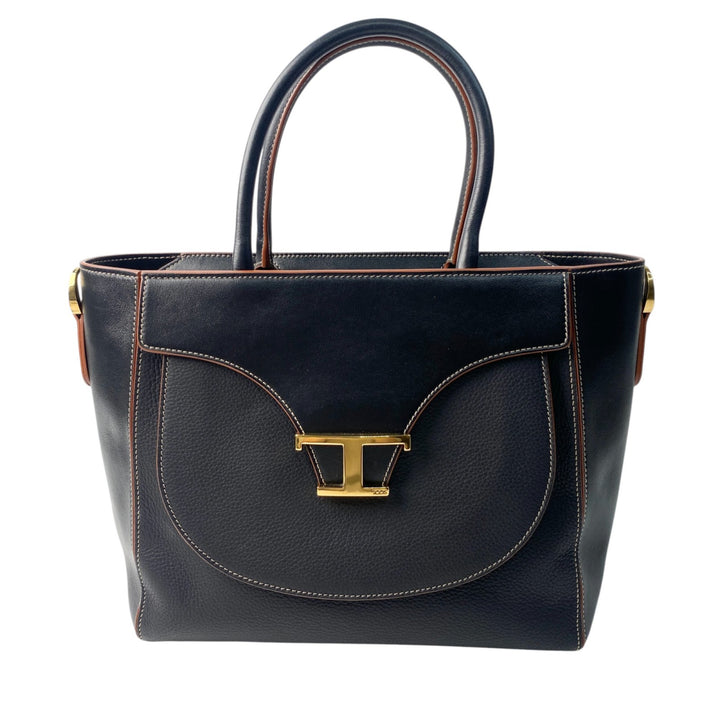 美品 トッズ TOD's レディース Tタイムレス ショルダーバッグ ハンドバッグ 2way