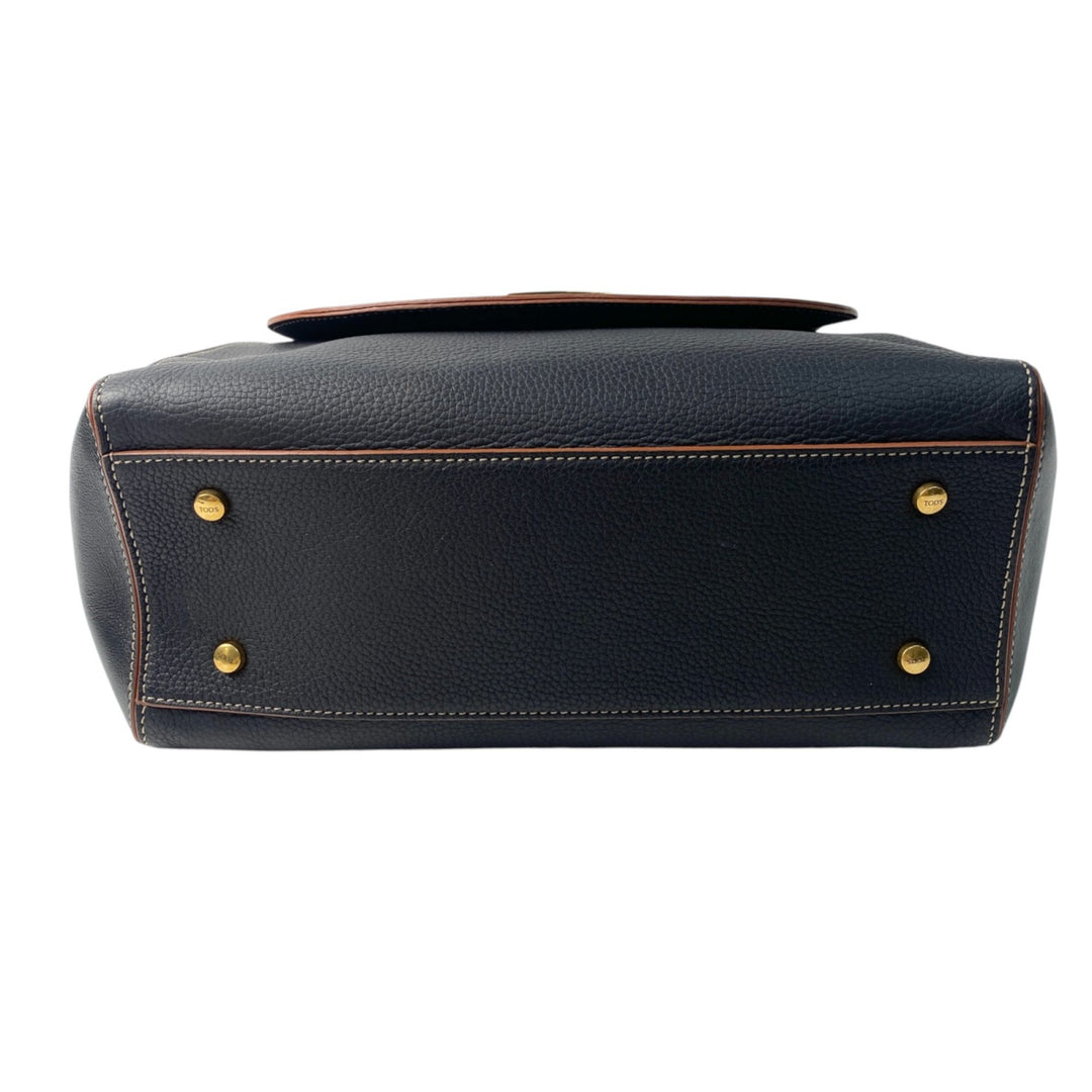 美品 トッズ TOD's レディース Tタイムレス ショルダーバッグ ハンドバッグ 2way